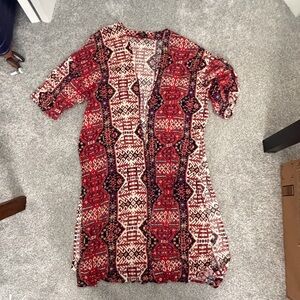 Kimono/Swim coverup Size M